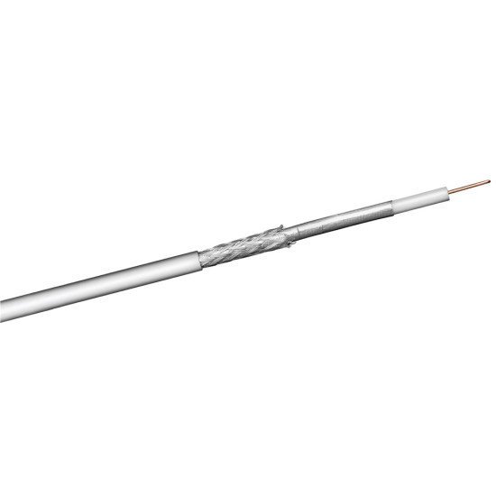 Goobay Καλώδιο Κεραίας 51510, 100Db, 75Ω, Ccs, 25M, Λευκό Goobay Καλώδιο Κεραίας 51510, 100Db, 75Ω, Ccs, 25M, Λευκό