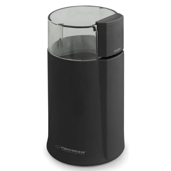 Esperanza Μύλος Κοπής Καφέ Ekc001K, 160W, Μαύρος