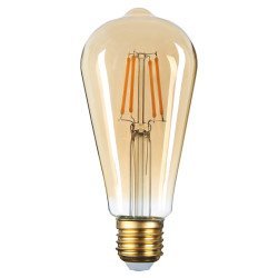 Optonica Led Λάμπα St64 1305, 8W, 2500K, E27, 700Lm