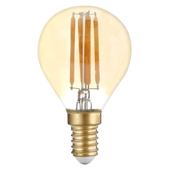 Optonica Led Λάμπα G45 Filament 1492, 4W, 2500K, E14, 400Lm