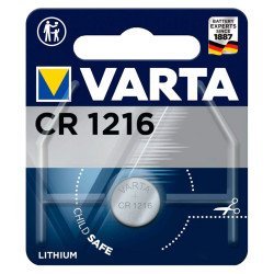Varta Μπαταρία Λιθίου Cr1216, 3V, 1Τμχ