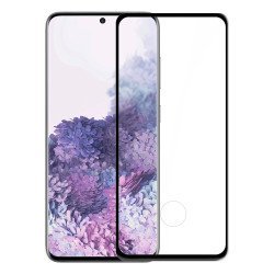 Powertech Tempered Glass 3D, Full Glue, Samsung Galaxy S20, Μαύρο