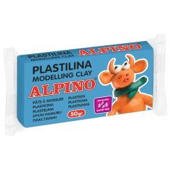 Alpino Πλαστελίνη 088Dp00006101, Χωρίς Γλουτένη, 50Γρ, Μπλε