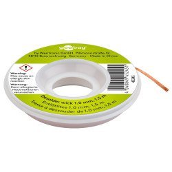 Goobay Ταινία Αποκόλλησης Χαλκού 45245, 1.0Mm, 1.5M Goobay Ταινία Αποκόλλησης Χαλκού 45245, 1.0Mm, 1.5M