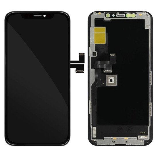 Tw Incell Lcd Για Iphone 11 Pro, Camera-Sensor Ring, Earmesh, Μαύρη