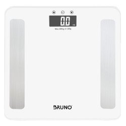 Bruno Ψηφιακή Ζυγαριά Με Λιπομετρητή Brn-0057, Έως 180Kg, Λευκή Bruno Ψηφιακή Ζυγαριά Με Λιπομετρητή Brn-0057, Έως 180Kg, Λευκή