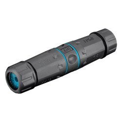 Goobay Αδιάβροχος Σύνδεσμος Rj45 Cat 6A 44416, Ip68, Μαύρο