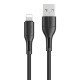 Usams Καλώδιο Usb Σε Lightning U68, 2A, 1M, Μαύρο Usams Καλώδιο Usb Σε Lightning U68, 2A, 1M, Μαύρο