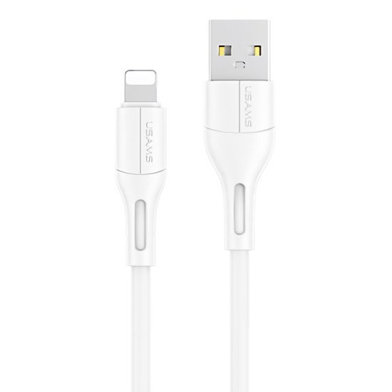 Usams Καλώδιο Usb Σε Lightning U68, 2A, 1M, Λευκό Usams Καλώδιο Usb Σε Lightning U68, 2A, 1M, Λευκό