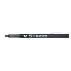 Pilot Στυλό Rollerball Hi-Tecpoint V5, 0.5Μμ, Μαύρο