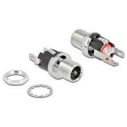 Delock Σύνδεσμος Dc 5.5 X 2.1Mm 90056, Bulkhead, Θηλυκός