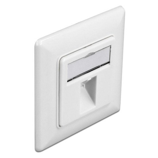 Delock Wall Outlet Για Keystone 86981, 1 Port Delock Wall Outlet Για Keystone 86981, 1 Port