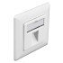 Delock Wall Outlet Για Keystone 86981, 1 Port