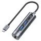 Joyroom Docking Station S-H113, 2X Usb, Hdmi, Usb-C, Γκρι Joyroom Docking Station S-H113, 2X Usb, Hdmi, Usb-C, Γκρι