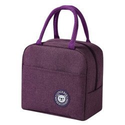 Ισοθερμική Τσάντα Huh-0011, 7L, Αδιάβροχη, 23X13X21Cm, Μωβ