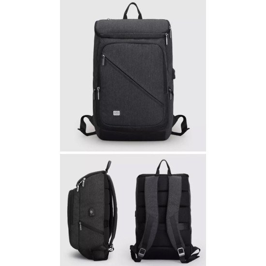 Mark Ryden Τσάντα Πλάτης Mr6545, Με Θήκη Laptop 15.6", Μαύρη Mark Ryden Τσάντα Πλάτης Mr6545, Με Θήκη Laptop 15.6", Μαύρη