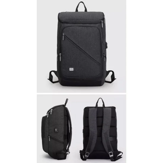 Mark Ryden Τσάντα Πλάτης Mr6545, Με Θήκη Laptop 15.6", Μαύρη Mark Ryden Τσάντα Πλάτης Mr6545, Με Θήκη Laptop 15.6", Μαύρη