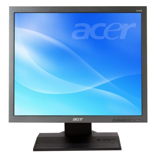 Acer Used Οθόνη B193 Lcd, 19" 1280 X 1024, Vga/Dvi-D, Black, Sq