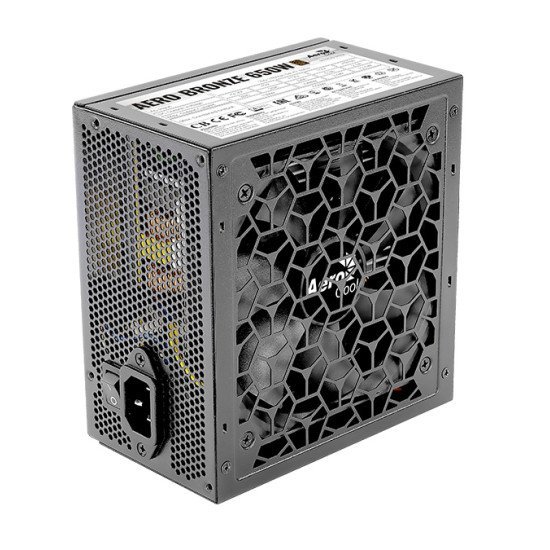 Aerocool Τροφοδοτικό Aero 650W, Active Pfc, 80 Plus Bronze