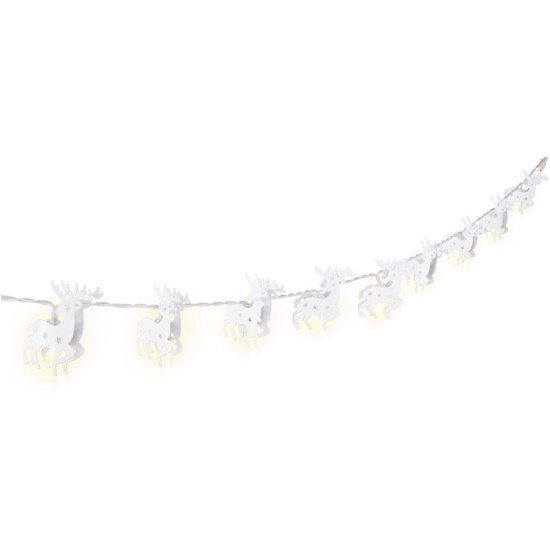 Goobay Led Λαμπάκια Με Τάρανδους 57945, 3000K, 1.3M, 5Lm, Ip20, 10 Leds Goobay Led Λαμπάκια Με Τάρανδους 57945, 3000K, 1.3M, 5Lm, Ip20, 10 Leds