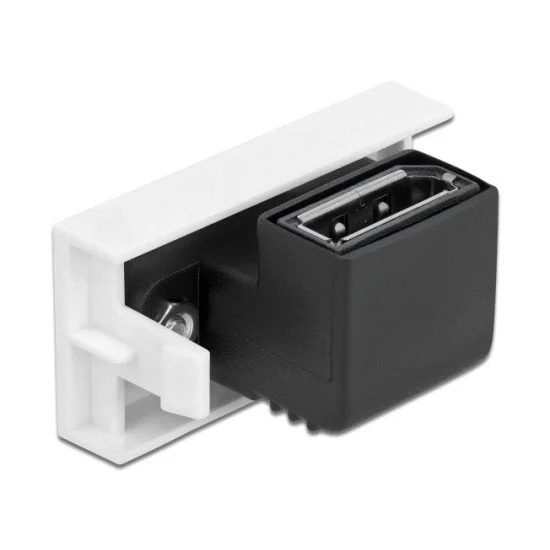 Delock Module Displayport Easy 45 81306, Γωνιακό, 8K, 22.5X45Mm, Λευκό Delock Module Displayport Easy 45 81306, Γωνιακό, 8K, 22.5X45Mm, Λευκό