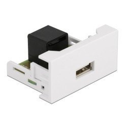 Delock Module Usb Σε Rj45 Easy 45 81344, 22.5X45Mm, Λευκό Delock Module Usb Σε Rj45 Easy 45 81344, 22.5X45Mm, Λευκό