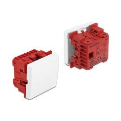 Delock Module Διακόπτης Easy 45 81364, Μονός, 1-Pole, 1-Way, Λευκός