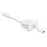 Delock Module Καλώδιο Τροφοδοσίας Easy 45 81376, Ανασυρόμενο 50Cm, Λευκό