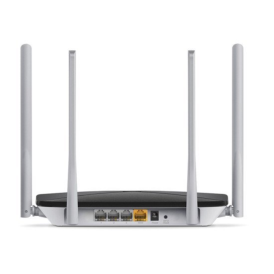 Mercusys Gigabit Router Ac12, Wi-Fi 1200Mbps Ac1200, Dual Band, Ver. 2.0