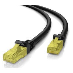 Powertech Καλώδιο U/Utp Cat 5E Cab-N213, Cca 26Awg 0.4Mm, 1M, Μαύρο Powertech Καλώδιο U/Utp Cat 5E Cab-N213, Cca 26Awg 0.4Mm, 1M, Μαύρο