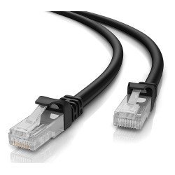 Powertech Καλώδιο U/Utp Cat 5E Cab-N258, Copper 26Awg 0.4Mm, 3M, Μαύρο Powertech Καλώδιο U/Utp Cat 5E Cab-N258, Copper 26Awg 0.4Mm, 3M, Μαύρο