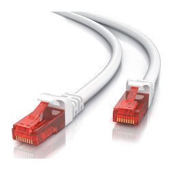 Powertech Καλώδιο U/Utp Cat 6 Cab-N267, Copper 24Awg 0.5Mm, 1M, Γκρι