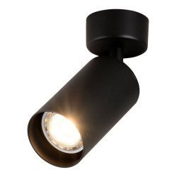 Optonica Φωτιστικό Οροφής 9072, Για Λάμπα Gu10, Μεταλλικό, Ip20, Μαύρο