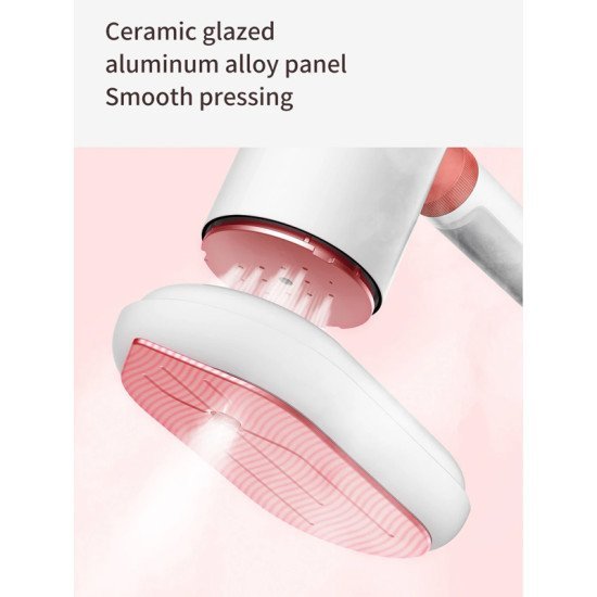 Deerma Ατμοκαθαριστής Ρούχων Χειρός Hs200, 1000W, 110Ml, Λευκός Deerma Ατμοκαθαριστής Ρούχων Χειρός Hs200, 1000W, 110Ml, Λευκός