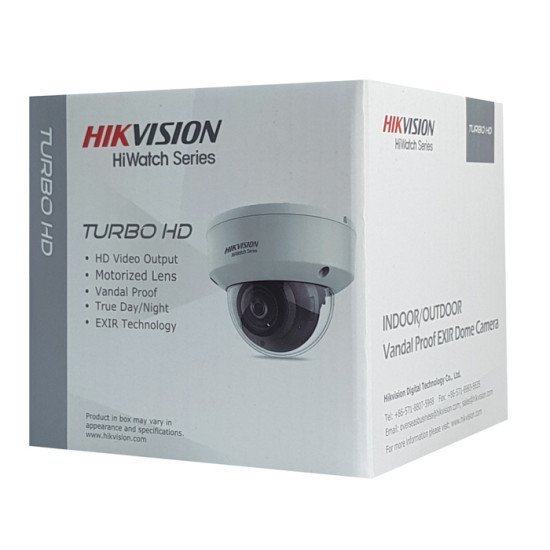 Hikvision Υβριδική Κάμερα Hiwatch Hwt-D323-Z, 2.7-13.5Mm 2Mp, Ip66, Ik10