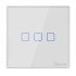 Sonoff Smart Διακόπτης T2Eu3C-Rf 433Mhz, Αφής, Τριπλός, Λευκός