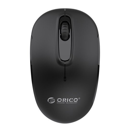 Orico Ασύρματο Ποντίκι V2C, Οπτικό, Αθόρυβα Πλήκτρα, 1600Dpi, Μαύρο