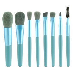 Roxxani Σετ Πινέλων Μακιγιάζ Bthu-0015, Μπλε, 8Τμχ Roxxani Σετ Πινέλων Μακιγιάζ Bthu-0015, Μπλε, 8Τμχ