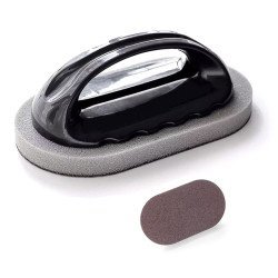 Σφουγγάρι Με Λαβή Huh-0025, Καφέ