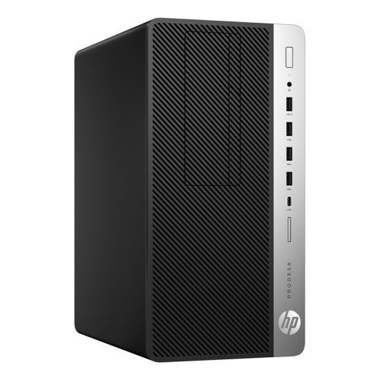 HP PC ProDesk 600 G4 MT, i5-8600, 8GB, 256GB M.2, DVD, REF SQR