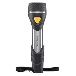 VARTA φορητός φακός Day Light Multi LED F20, 40lm, 29m, μαύρος-ασημί