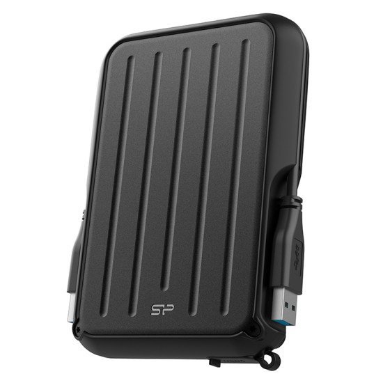 Silicon Power Εξωτερικός Hdd Armor A66, 2Tb, Usb 3.2, Μαύρος Silicon Power Εξωτερικός Hdd Armor A66, 2Tb, Usb 3.2, Μαύρος