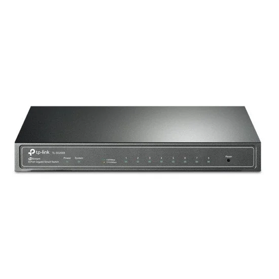 Tp-Link Jetstream Smart Switch Tl-Sg2008, 8-Port Gigabit, Ver. 3.0