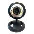 Powertech Web Camera Pt-509 1.3Mp, Plug & Play, Μαύρη
