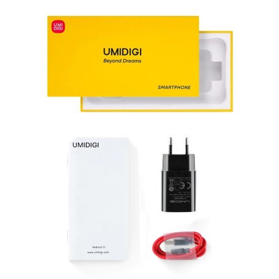 Umidigi Smartphone Power 5, 6.53", 3/64Gb, Android 11, 6150 Mah, Μπλε