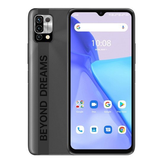 UMIDIGI smartphone Power 5, 6.53", 3/64GB, Android 11, 6150 mAh, γκρι