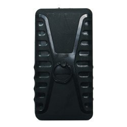 Powertech Universal Θήκη Κινητού Με Ring Pt-530, Έως 7.5 X 14.5Cm, Μαύρη