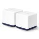 Mercusys Mesh Wi-Fi System Halo H50G, 1.9Gbps Dual Band, 2Τμχ, Ver. 1.0