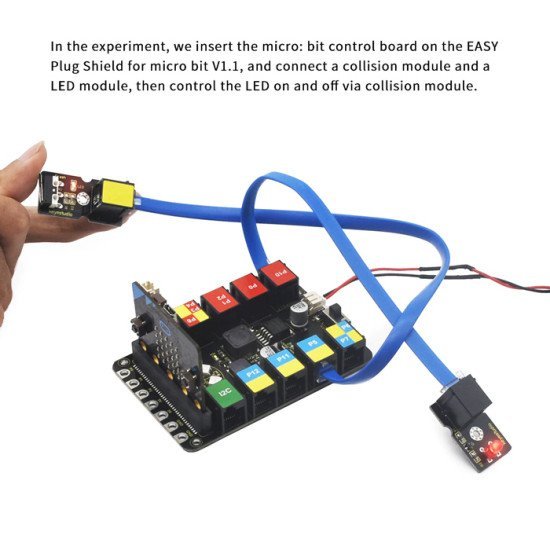 Keyestudio Easy Plug Shield Ks0496 Για Micro:bit V1.1