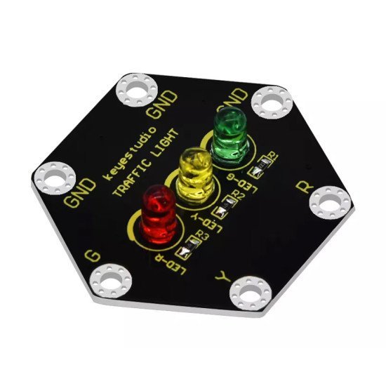 Keyestudio Honeycomb Traffic Light Module Ks0480 Για Micro:bit Keyestudio Honeycomb Traffic Light Module Ks0480 Για Micro:bit